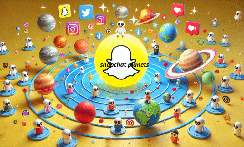 Snapchat Planets
